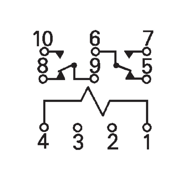 R10-E1W2-V700 TE Connectivity Potter & Brumfield Relays  Power Relays Over 2 Amps